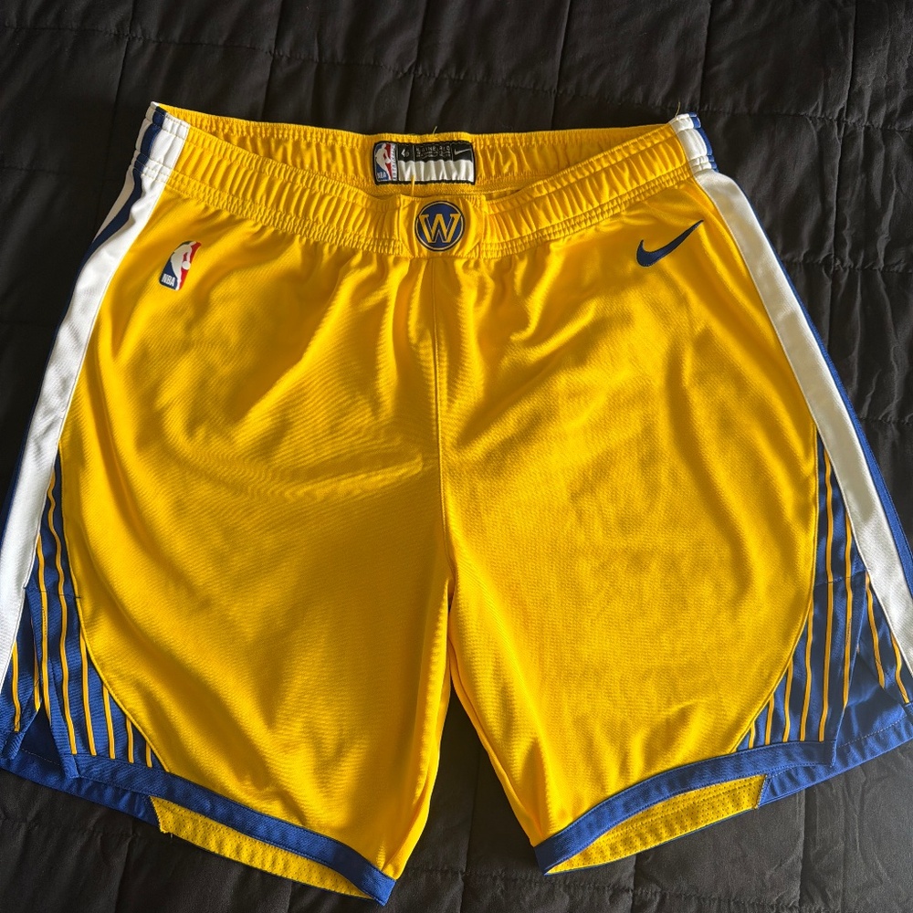 Golden state Warriors basketball shorts